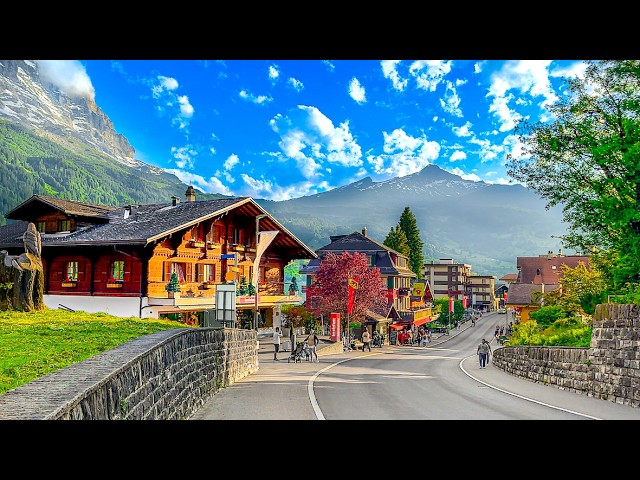 Das Schweizer Märchendorf: Grindelwald 🇨🇭 Schweiz 4K