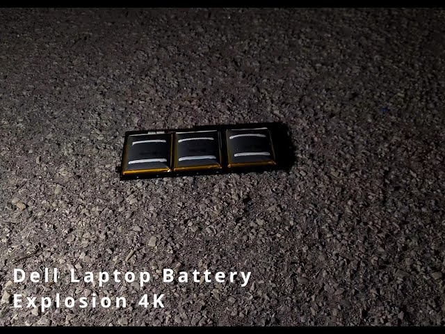 Dell Battery 4k Explosion