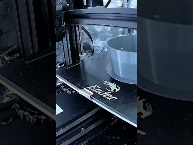 4k Timelapse of 3d printing Starships nosecone 1:75
