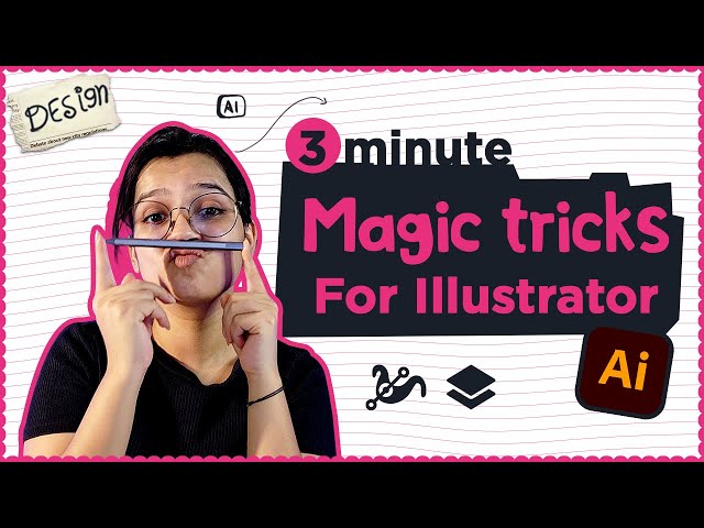 4 Fun and Essential Illustrator Tricks | Illustrator Tricks | Priyanka Sharma | ps.graphique
