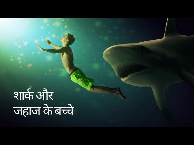 जहाजी बच्चे और शार्क I The Shark: A Riveting Tale of Courage and Triumph at Sea