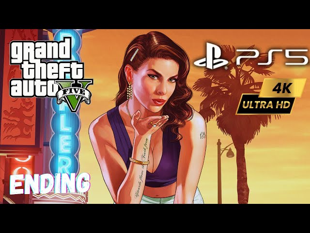 Grand Theft Auto V Walkthrough Part 16 - Ending (PS5 Gameplay)