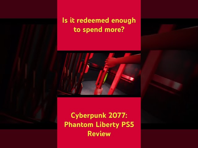 Cyberpunk 2077: Phantom Liberty PS5 Review #cyberpunk2077 #phantomliberty #scifi #shorts #nextgen