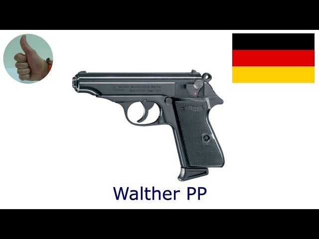 Walther PP (Polizeipistole), 9x17 mm (.380 Auto)