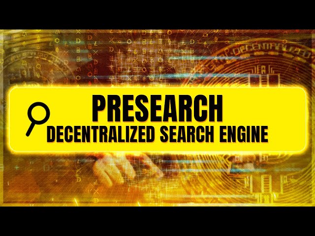 Presearch: The Decentralized Search Engine of Crypto! 🔎