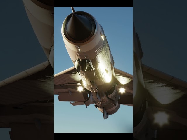 DCS MiG-21 Landing Gear Operation #dcs #dcsworld #dcsworldgameplay  #military #aviation #shorts