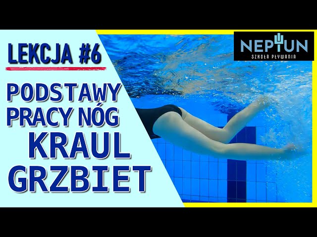 The basics of the work of legs in the crawl and backstroke - Swimming lessons with Neptun #6