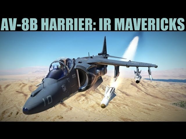 AV-8B Harrier: AGM-65F IR Guided Maverick Tutorial | DCS WORLD
