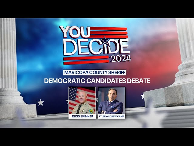 Maricopa County Sheriff's Democratic candidates debate