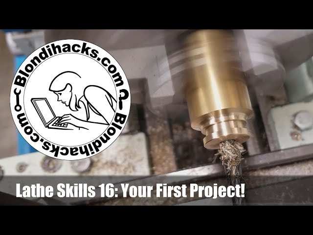 Metal Lathe Tutorial 16: Your First Project!