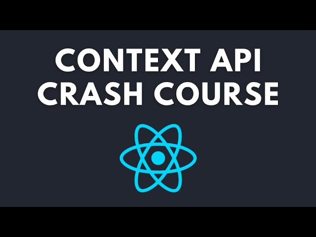 All you need to know about the Context API | React Context API Crash Course