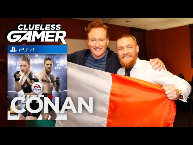 Clueless Gamer: "UFC 2" With Conor McGregor | CONAN on TBS