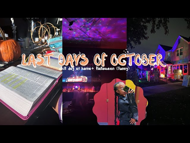 My Last Days of October went like..Days in my life vlog