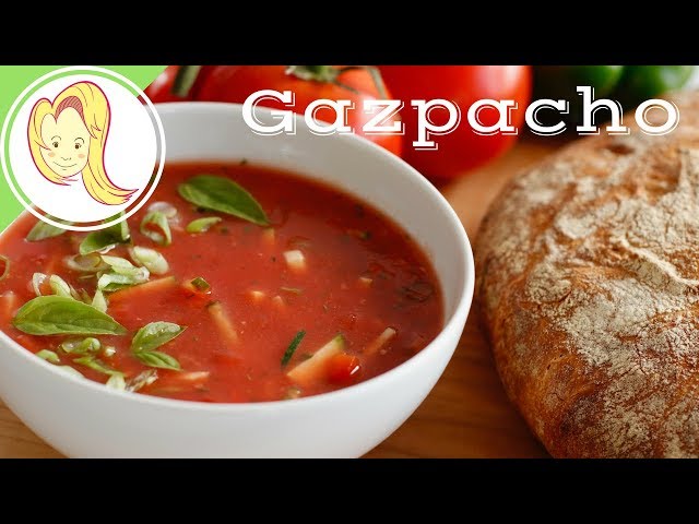 Gazpacho Soup & Canoeing (Vegan)