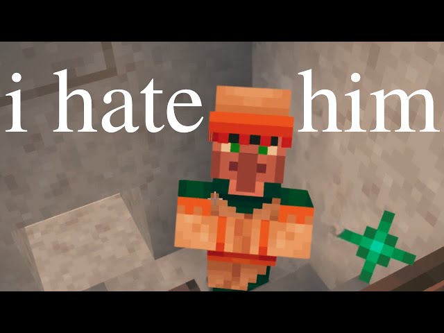 MINECRAFT VILLAGERS ARE THE ABSOLUTE WORST