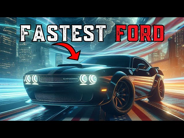 Top 5 Fastest FORD Muscle Cars of All Time | Unbelievable Speed & Power!