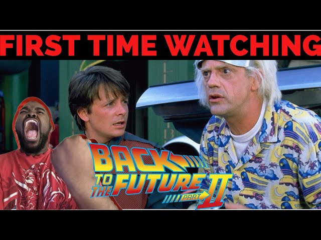 BACK TO THE FUTURE PART 2 (1989) | *First Time Watching* | Movie Reaction | Looney's Universe