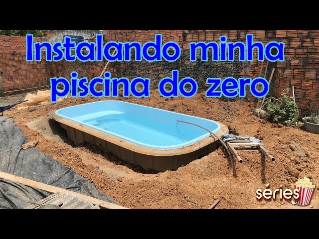 2nd Series Video-Installation of Ks 400 swimming pool-Fiberglass Kisol-Azul Acre Pools