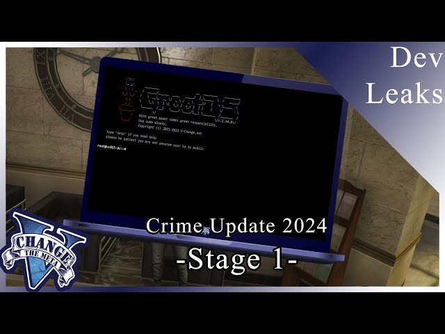 V - CHANGE | CRIME UPDATE - LEAK - STAGE 1  | FEATURE
