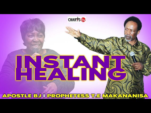 A WOMAN RECEIVES INSTANT HEALING : APOSTLE BJ MAKANANISA