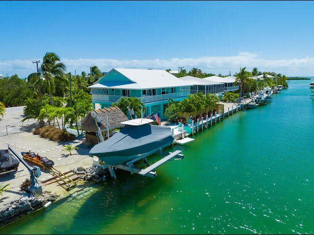 Summerland Key Sanctuary on Oversized Lot with Enviable Boating for $2,375,000