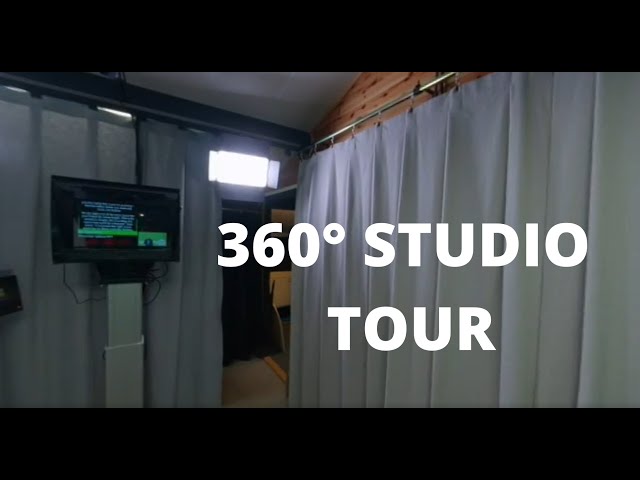 360 tour of a typical WebClip2Go studio
