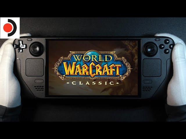 World of Warcraft Classic Steam Deck OLED Handheld Gameplay
