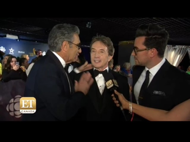 Eugene Levy, Dan Levy and Martin Short