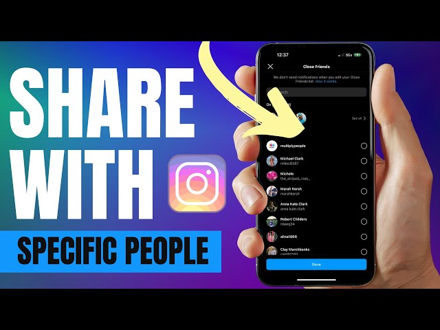 How To Share Instagram Post To Only Close Friends