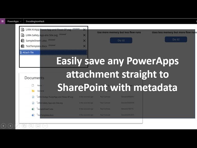 Hacking PowerApps Attachments - Easily upload anything from your app