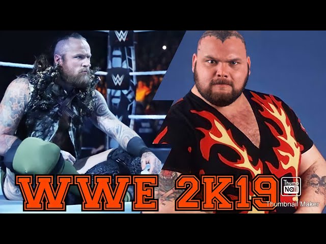 Aleister Black vs Bam Bam Bigelow on WWE 2K19|Recommended By Luis Villarreal !!!
