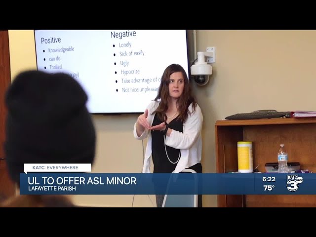 Coming this fall: ASL and Deaf studies to be offered as a minor