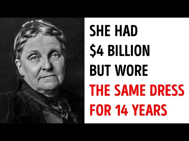 Why the Richest Woman In America Spent $5 a Week And Had 1 Dress