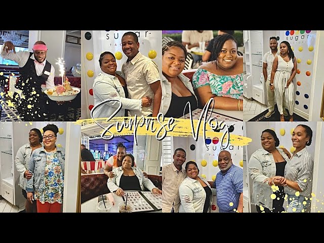 SURPRISE BIRTHDAY CELEBRATION🥳 | SHE HAD NO IDEA | WE GOT HER GOOD | FAMILY AND FRIENDS