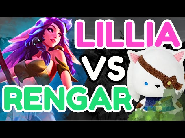 Rank 1 Lillia Teaches you HOW to play VS Rengar in Challenger