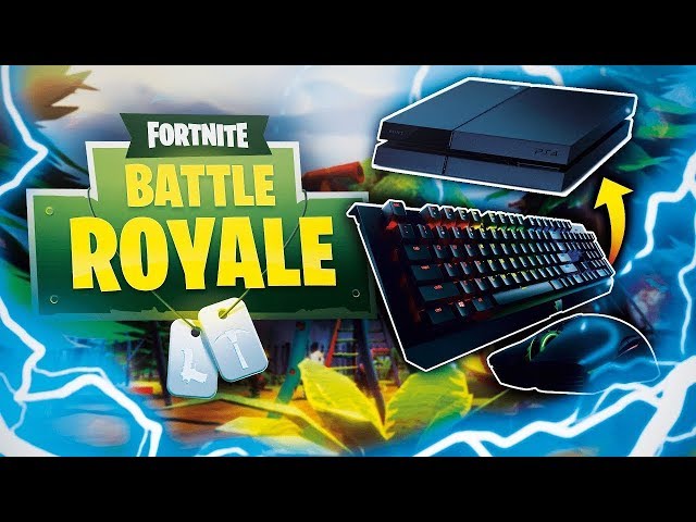 #SoaRRC Trying Keyboard and Mouse on PS4! Fortnite Cut Com