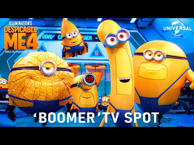 NEW DESPICABLE ME 4 TV SPOT!!!! | "BOOMER" | despicable me 4 trailer