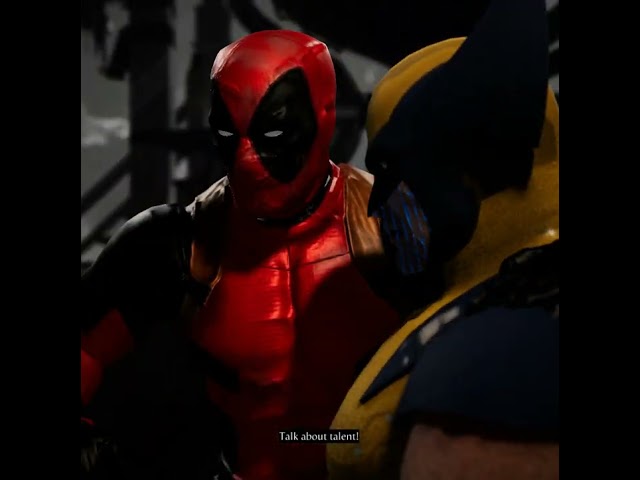 Deadpool smashed Wolverine #mk1 #shorts