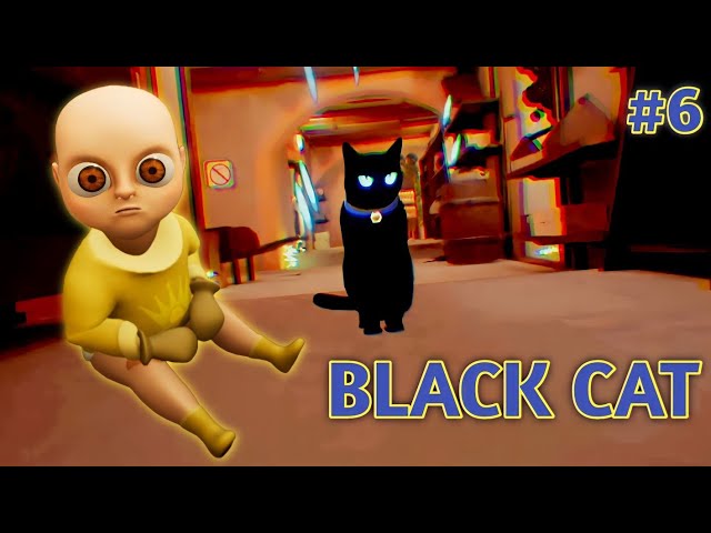 Night 6 Completed | The Baby in Yellow Horror Game - Black Cat Chapter | Infected Gamer