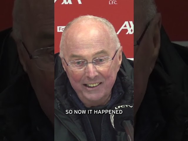 😢 "Thank you to Liverpool!" An emotional Sven-Göran Eriksson reflects on managing his favourite team