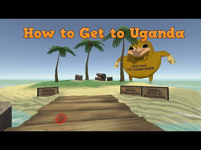 How To Get to Uganda and Knuckles skin In VRchat