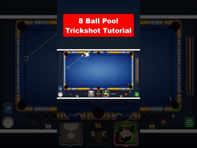 How to Use DOTS to make Trickshots in 8 Ball Pool (Trickshot Tutorial) #trickshot #tutorial #8bp