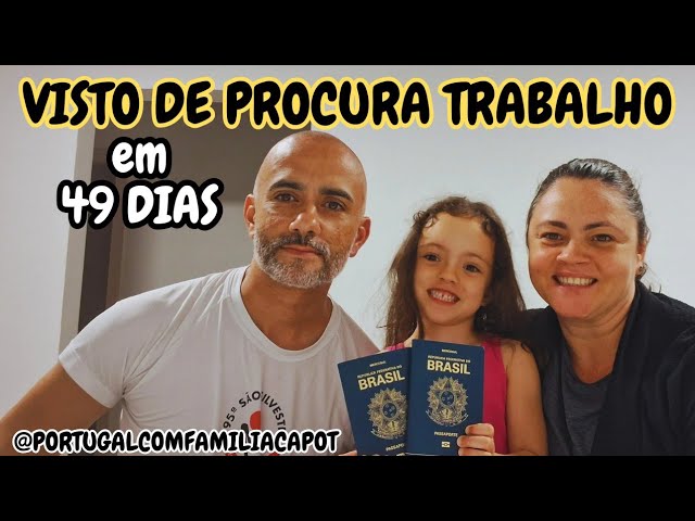 NOSSO VISTO DE PROCURA DE TRABALHO EM 49 DIAS