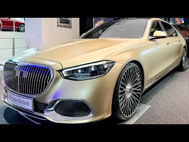 2024 Mercedes Maybach S580 GOLD MANUFAKTUR! Most Luxurious S-CLASS?! Interior Exterior Review 4K