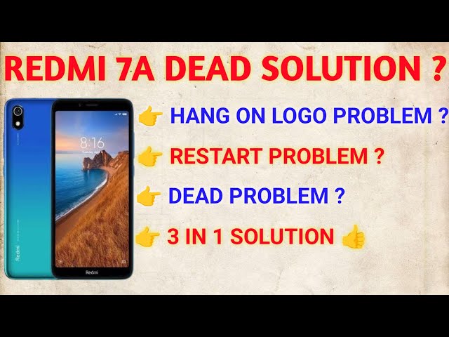 REDMI 7A DEAD SOLUTION #viral #mobilephone #repair #smartphone #mobile #trending #vairalvideo