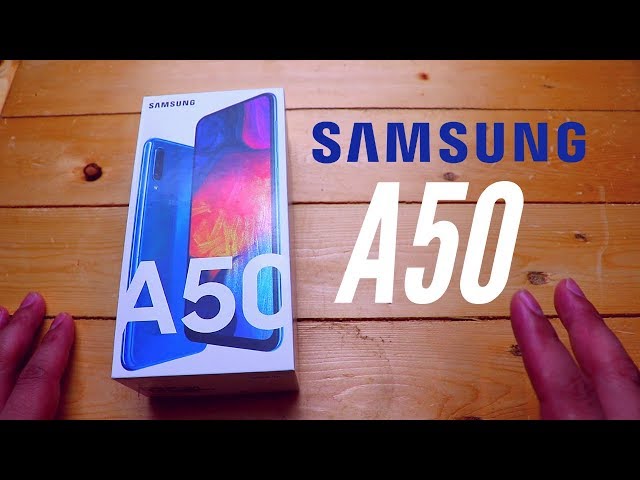 Samsung Galaxy A50 - Unboxing and First Impression - TAGALOG