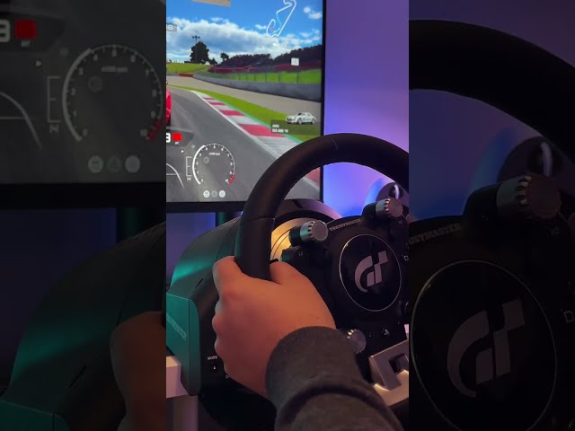 Testing the T-GT II Sim Racing Wheel from Thrustmaster