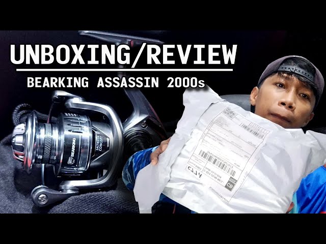 UNBOXING / REVIEW - BEARKING ASSASSIN 2000s  FISHING REEL
