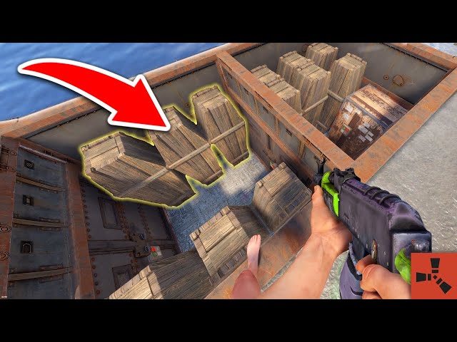He FORGOT to BUILD a ROOF so I RAIDED IT ALL! - Rust