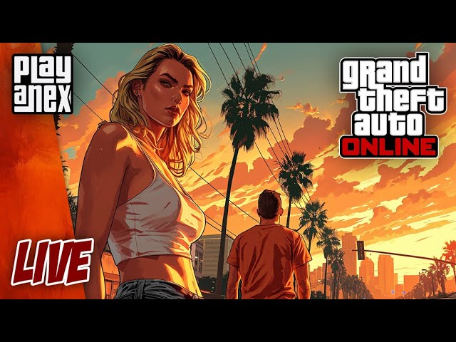 GTA Online Stream // Public Lobby Adventures // Missions and Races // PS5